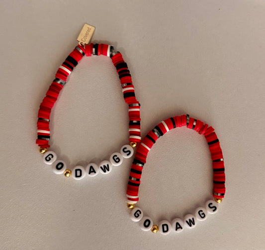 Mommy and Me Game Day bracelet