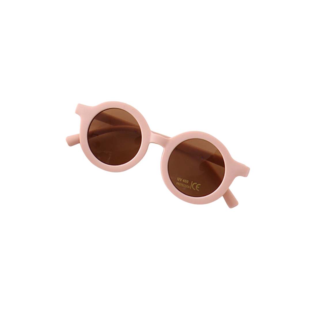 retro round sunglasses UV400 -toddler & kids