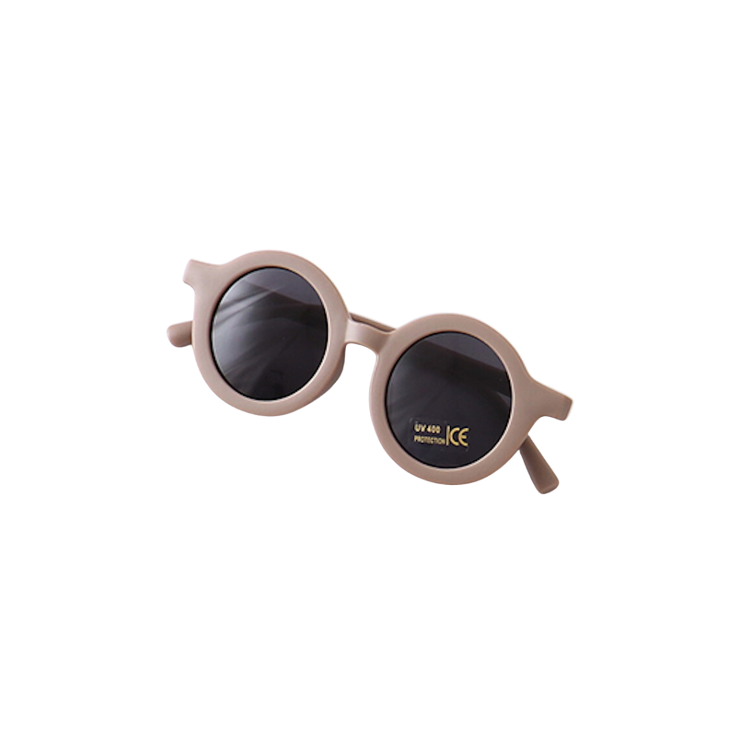 retro round sunglasses UV400 -toddler & kids