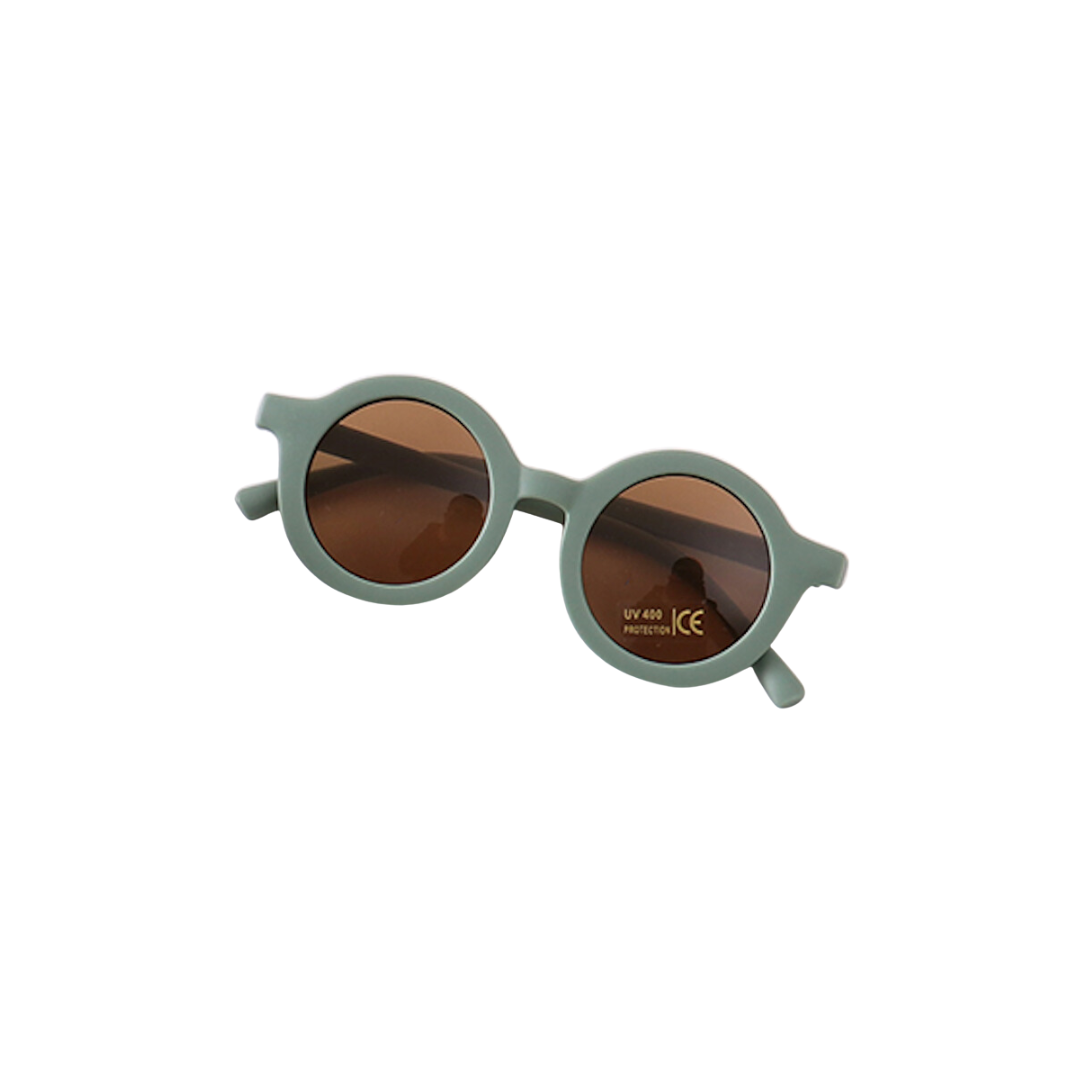 retro round sunglasses UV400 -toddler & kids