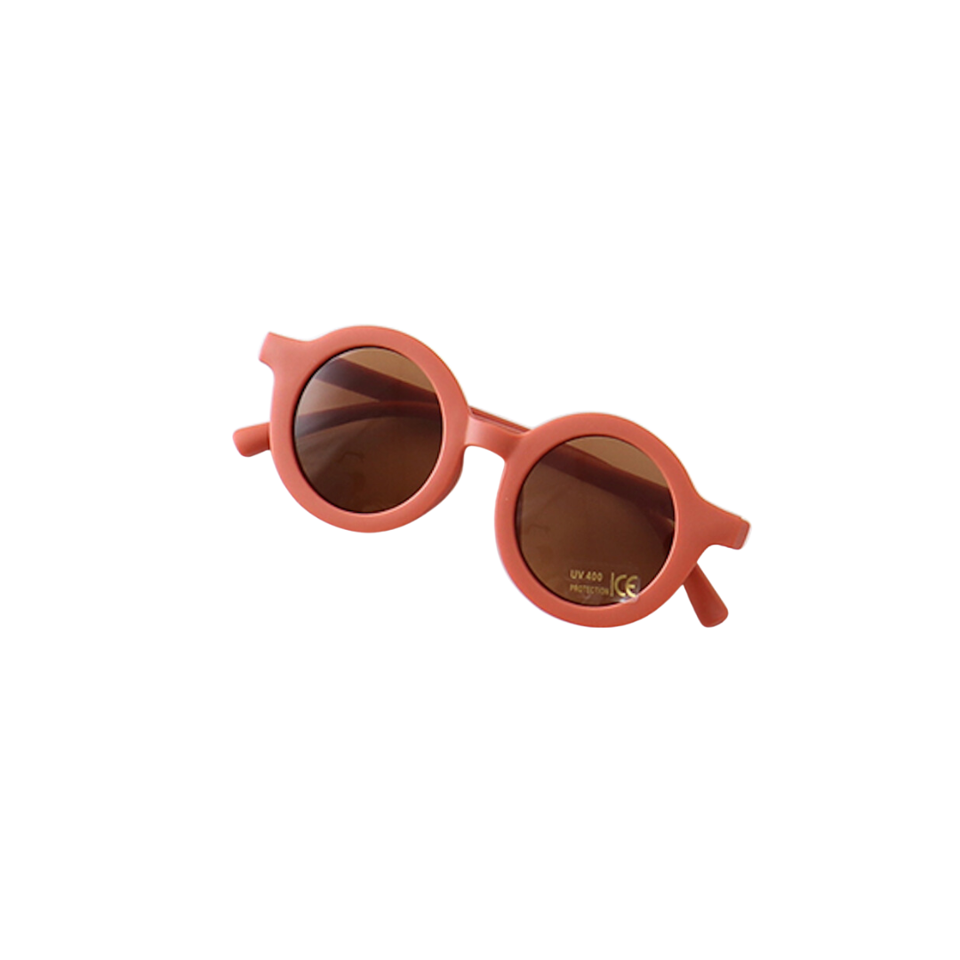 retro round sunglasses UV400 -toddler & kids