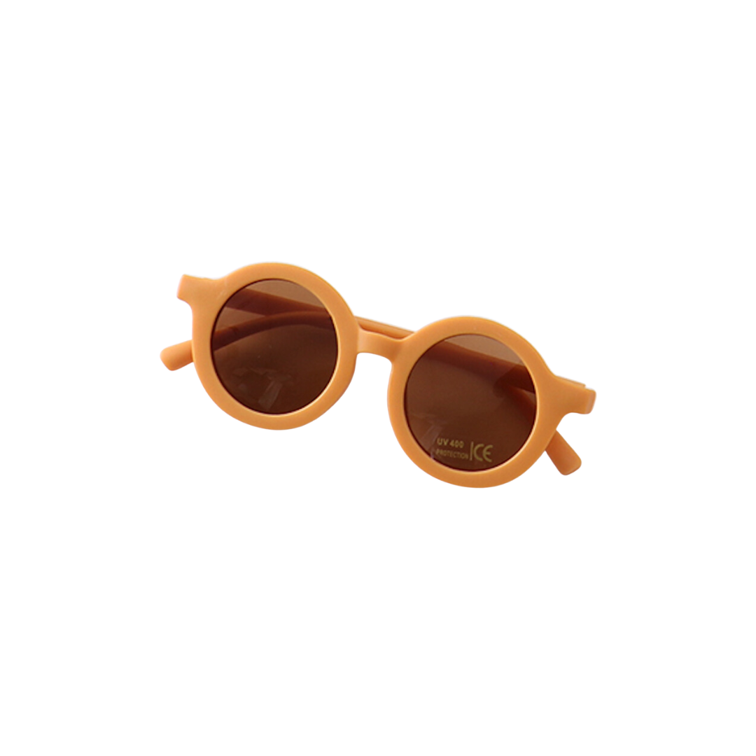 retro round sunglasses UV400 -toddler & kids