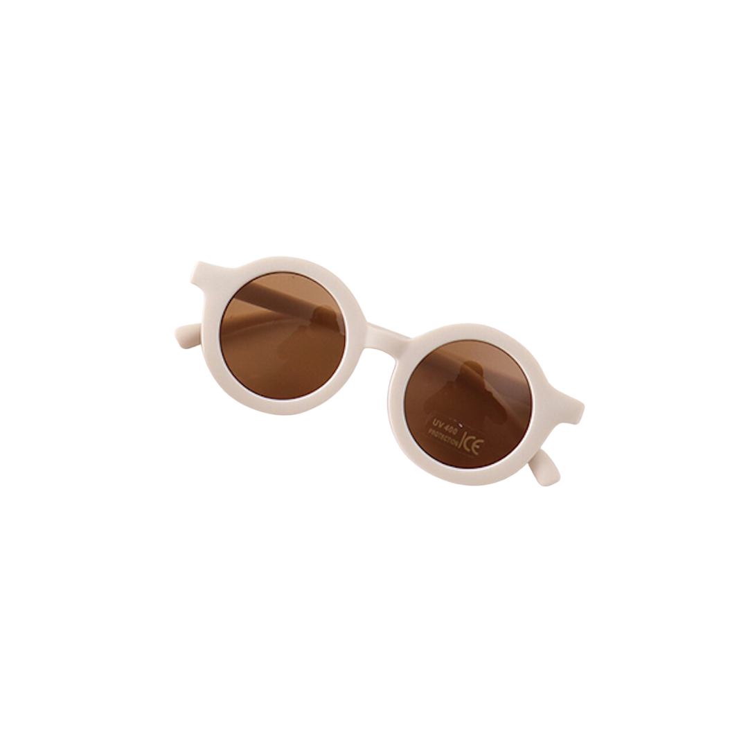 retro round sunglasses UV400 -toddler & kids