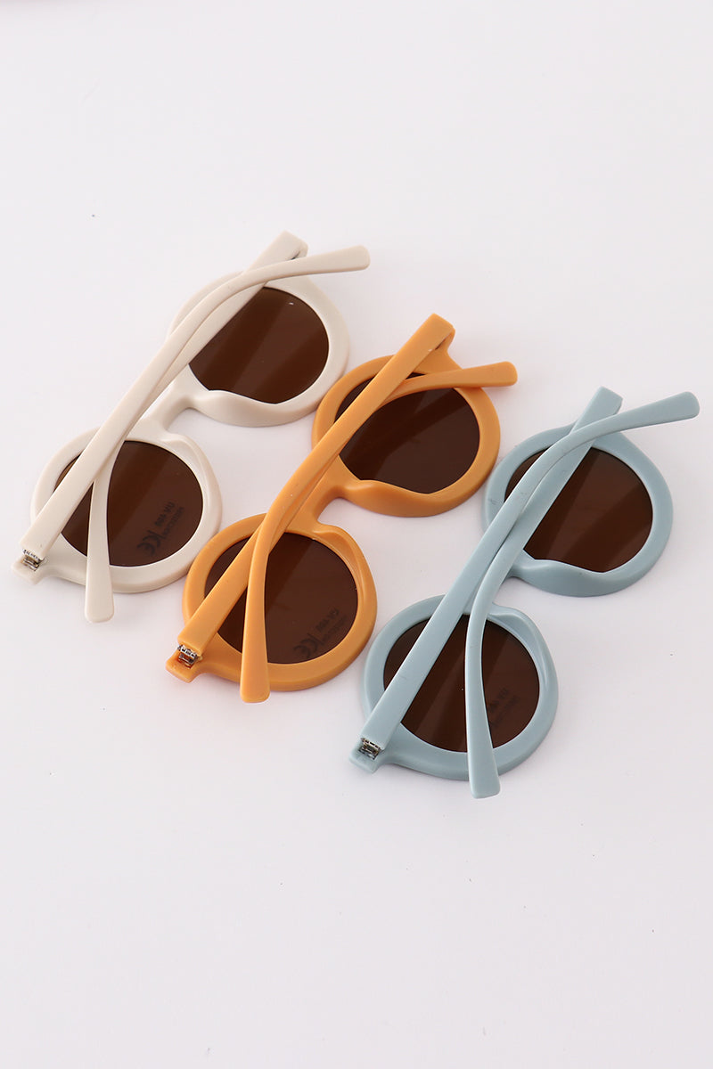 retro round sunglasses UV400 -toddler & kids